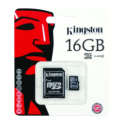 Carte Mémoire Kingston Micro SD 16GB