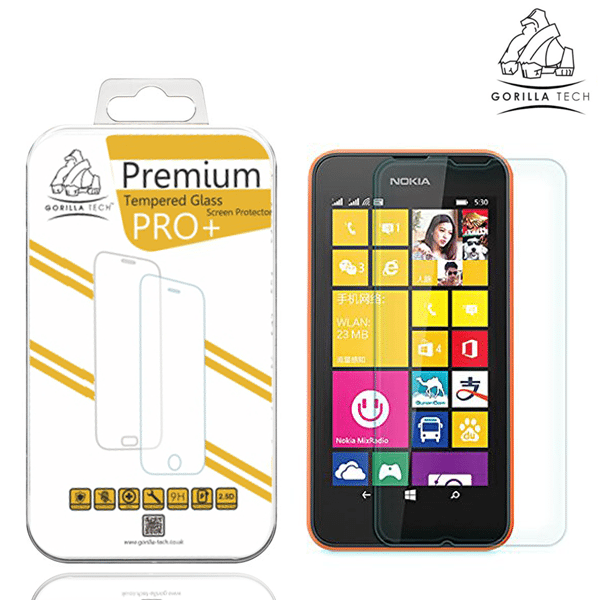 Film en verre Gorilla Tech pour Nokia Lumia 435