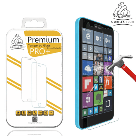 Gorilla Tech premium tempered glass for Nokia Lumia 640