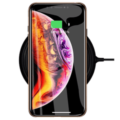 Coque Magnetique Noir En Verres Deux Faces Pour iPhone X/XS (nouvelle generation)