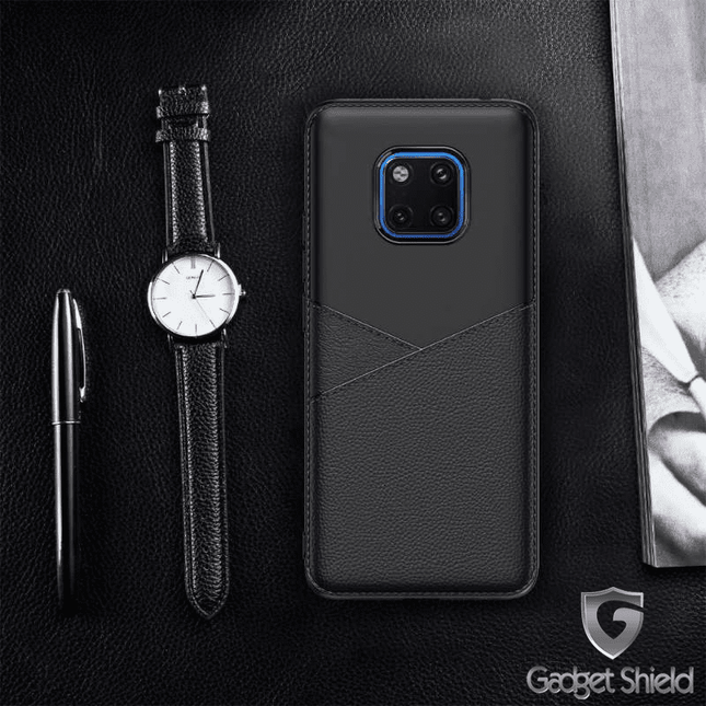 Coque en gel Gadget Shield carbon design noir pour Apple iphone XS Max