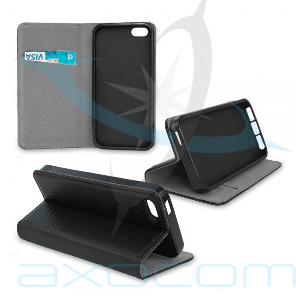 etui slim effet grain noir pour galaxy s8