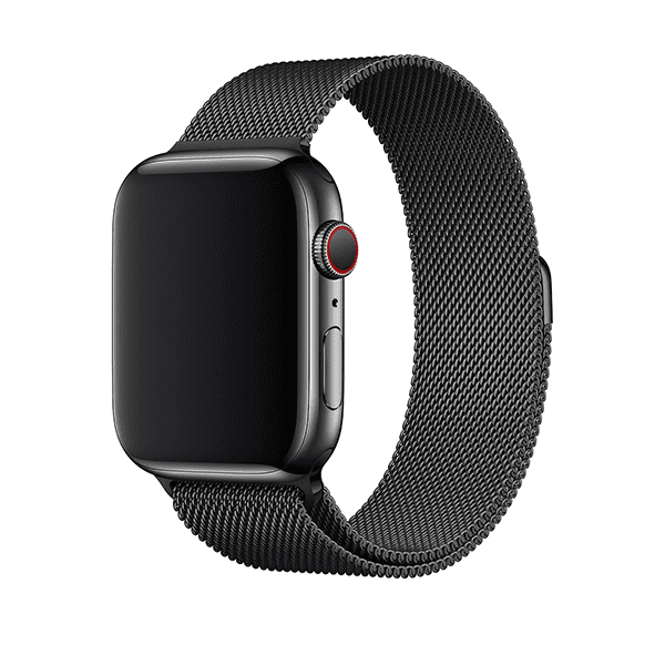 Bracelet en Metal noir pour Apple Watch 42/44mm