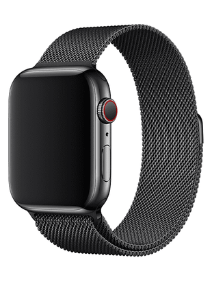 Bracelet en metal noir pour Apple Watch 38/40mm