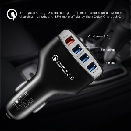 Chargeur voiture / Prise Allume Ccigare Noir 7A quick charge
