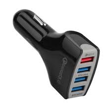Chargeur voiture / Prise Allume Ccigare Noir 7A quick charge