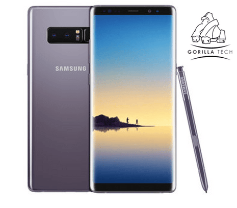 Coque en gel ultra fine transparent pour Samsung Galaxy note 8