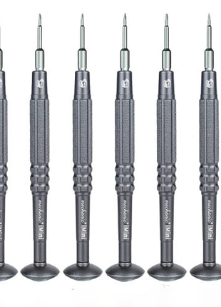 Kit de 6 tournevis de meme couleurs a différentes embout de chaque  pour Apple iPhone :1.5 / 2.5 / 0.8 / Y0.6 / T2 / T1