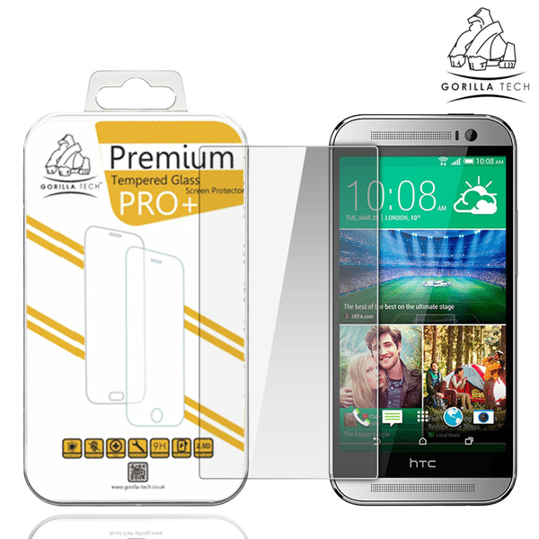 Film en verre Gorilla Tech pour HTC ONE M8