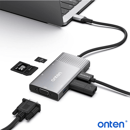 Adaptateur USB-C Onten multifonction 4K