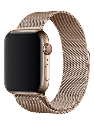 Bracelet en metal or pour Apple Watch 42/44mm