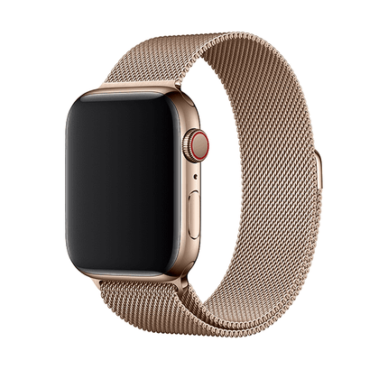 Bracelet en metal or pour Apple Watch 42/44mm