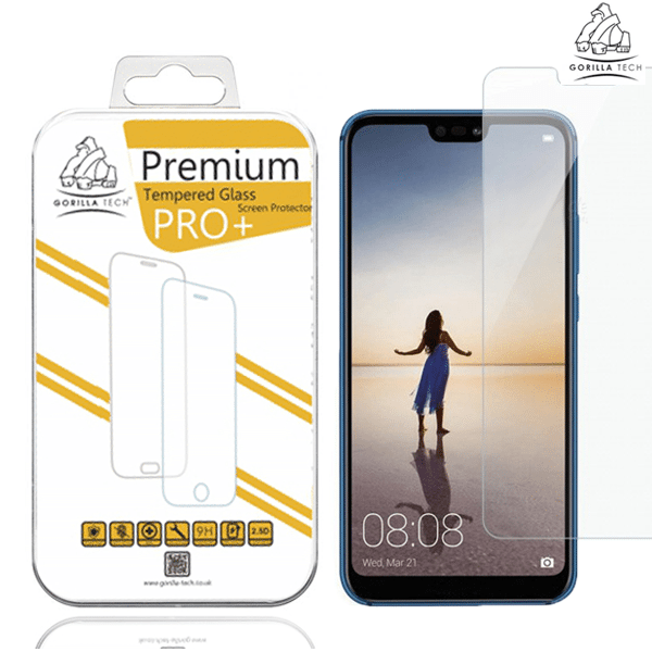 Gorilla Tech premium tempered glass for Huawei P20