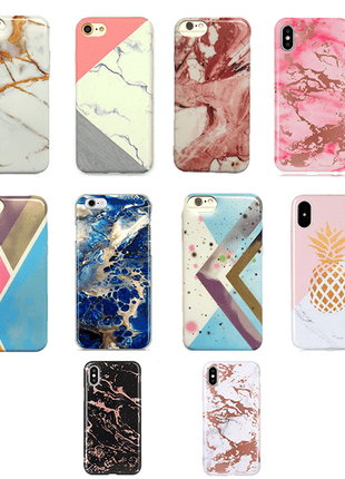 Pack de 10 coques en gel marble Gorilla Tech pour Samsung S9 (bonne affaire)
