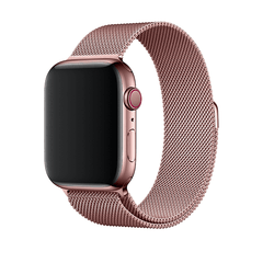 Bracelet en metal rose pour Apple Watch 42/44mm