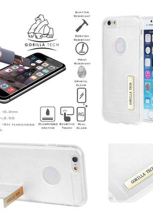 Coque Gorilla Tech stand gel transparent pour Iphone 7/8/SE 2020