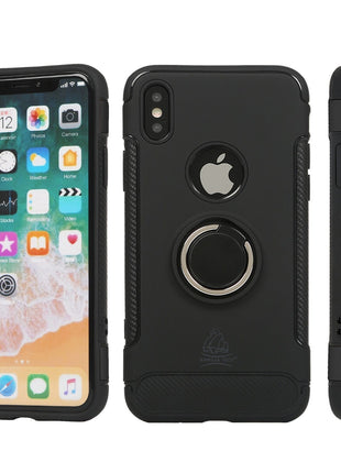 Coque Gorilla Tech magnetic ring armor noir pour Galaxy S8 Plus
