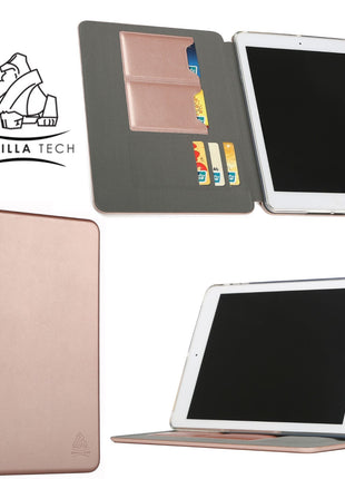 Etui 3D Book Gorilla Tech Rose Pour iPad 2/3/4