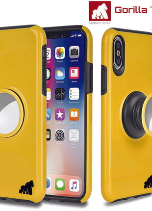 Coque Gorilla Tech Pop Support Jaune Pour Apple iPhone 11 Pro Max
