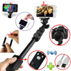 Selfie Stick Monopod Yunteng Buetooth Armor Noir Avec  Télécommande Rechargeable