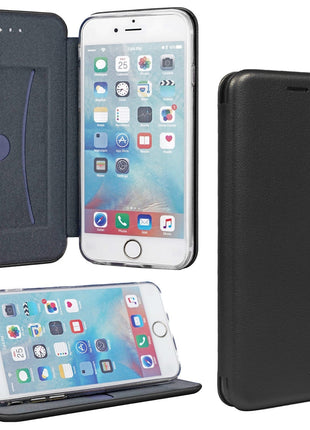 Etui 3D Book Gorilla Tech Noir Pour Huawei P20 Lite