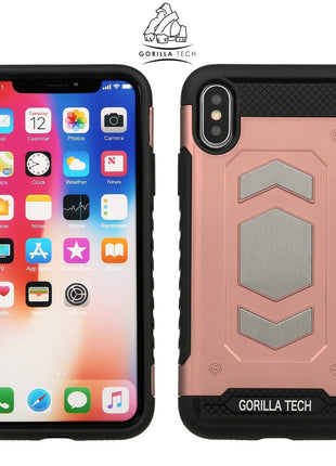 Coque Slim Armor Mirror  Gorilla Tech Rose Gold Pour  Apple iPhone  Xs Max
