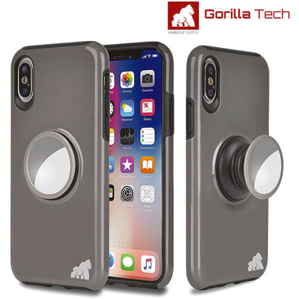 Coque Gorilla Tech Pop Support Gris Pour Apple iPhone 11 Pro