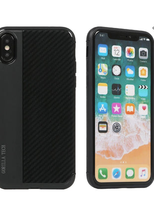 Coque armor carbon (bulk) noir pour Huawei Y5/Y6 2017