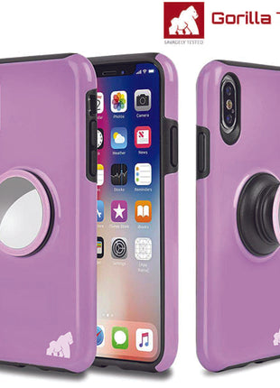 Coque Gorilla Tech Pop Support Violet Pour Apple iPhone 11 Pro Max