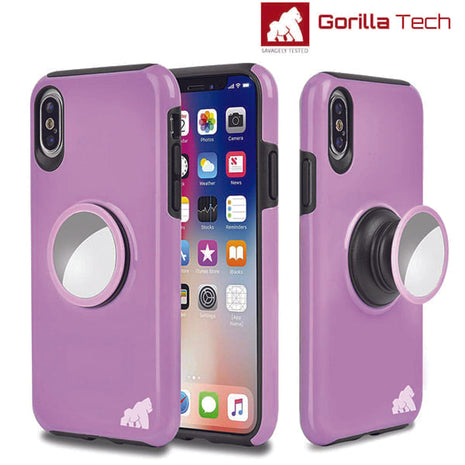 Coque Gorilla Tech Pop Support Violet Pour Apple iPhone 11 Pro Max