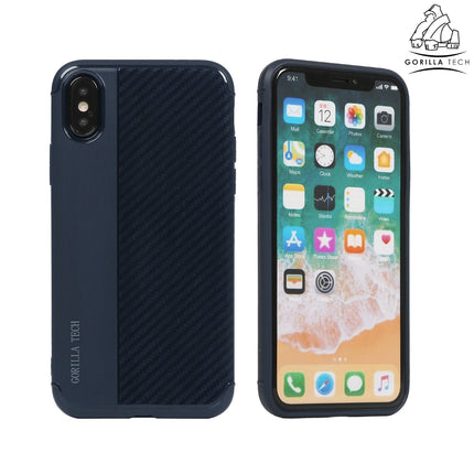 Coque armor carbon (bulk) bleu foncé pour Samsung Galaxy J3 2017