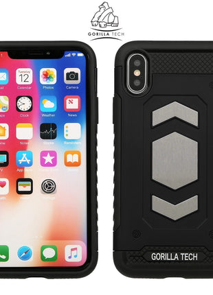 Coque slim armor mirror gorilla tech  noir pour  Apple iPhone 7/8 Plus