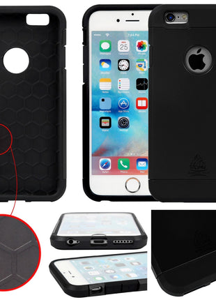 Coque slim Armor Gorilla Tech porte carte noir pour Samsung Galaxy s8 plus