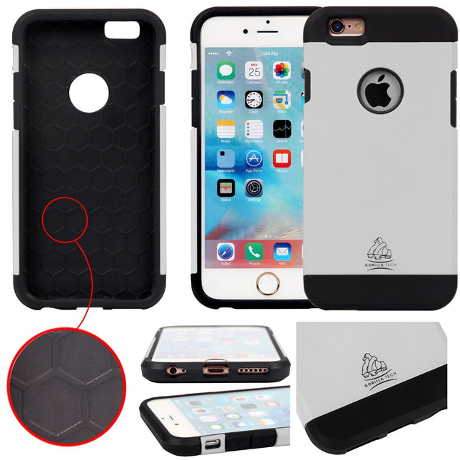 Coque slim Armor Gorilla Tech silver for  Apple iPhone 7 plus/ 8 plus