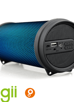 Enceinte bluetooth Cigii noir lumineuse RX33D