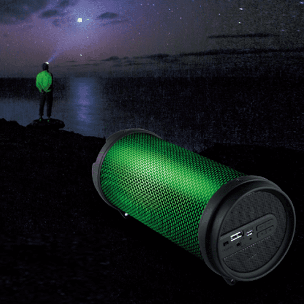 Enceinte bluetooth Cigii noir lumineuse RX33D