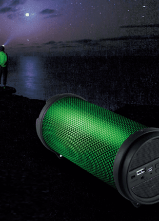 Enceinte bluetooth Cigii noir lumineuse RX33D