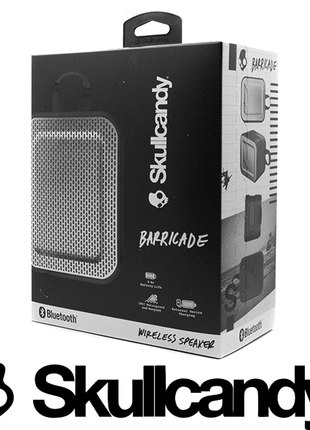 Enceinte bluetooth Skullcandy barricade waterproof noir