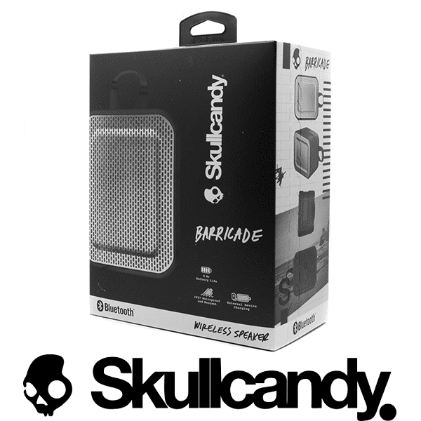 Enceinte bluetooth Skullcandy barricade waterproof noir