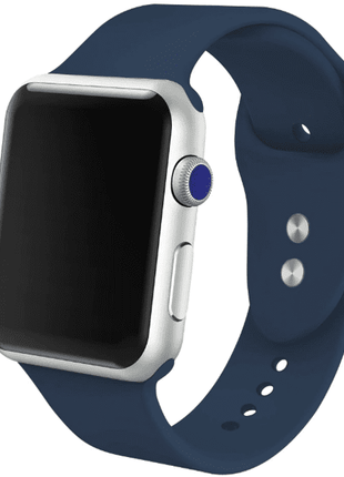 Bracelet en Silicone Bleu  pour Apple Watch 42/44mm