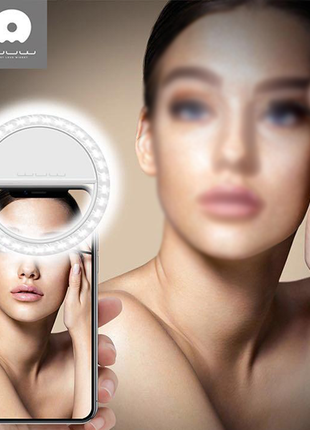 Support Selfie Ring LED WUW Pour Smartphone