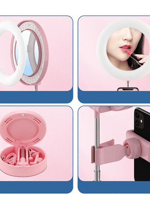 Support Lampe LED Pour Maquillage Avec Support Smartphone (USB)