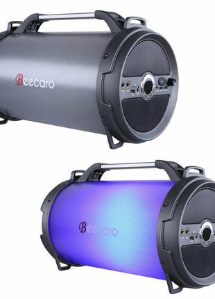 Enceinte bluetooth Beecaro led noir RX28