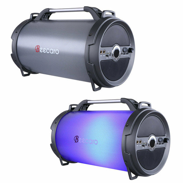 Enceinte bluetooth Beecaro led noir RX28