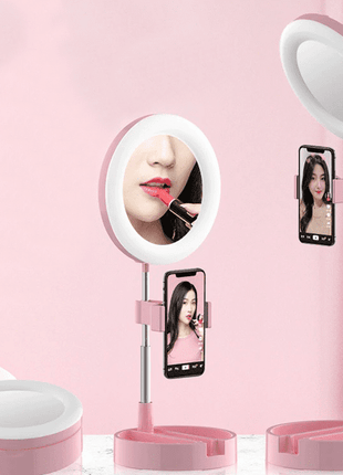 Support Lampe LED Pour Maquillage Avec Support Smartphone (USB)