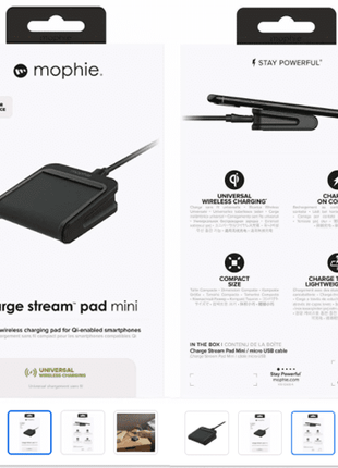 Chargeur à induction usb Mophie 5W