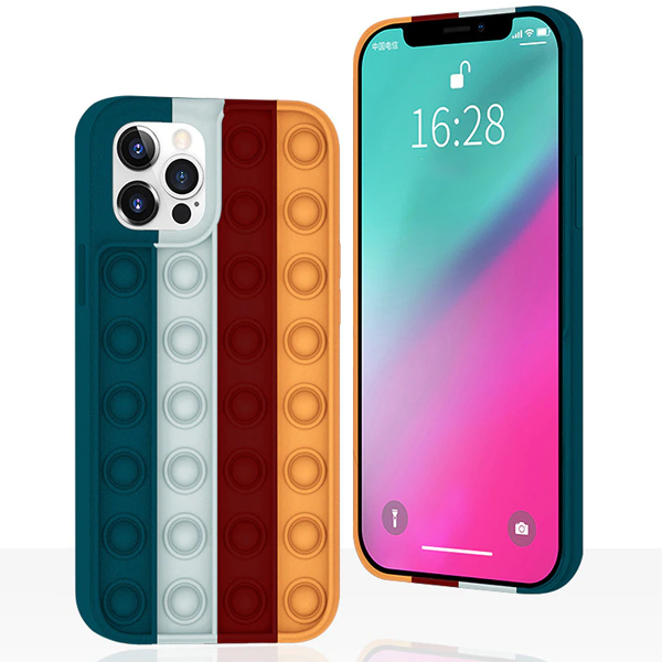 Coque Pop Silicone Anti-Stress Pour Apple iPhone X/XS
