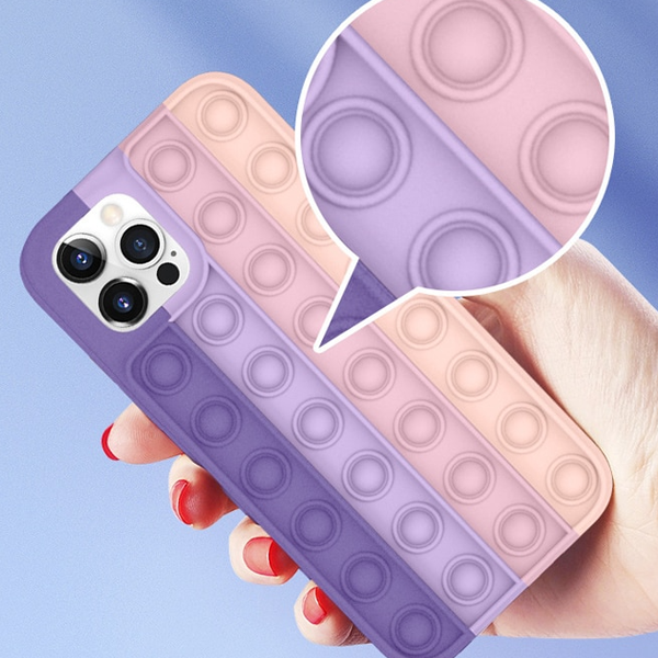 Coque Pop Silicone Anti-Stress Pour Apple iPhone  12/12 Pro Max