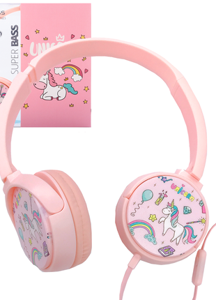 Casque unicorn rose (jack)