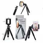 Selfie stick/trépied noir (qualité premium)